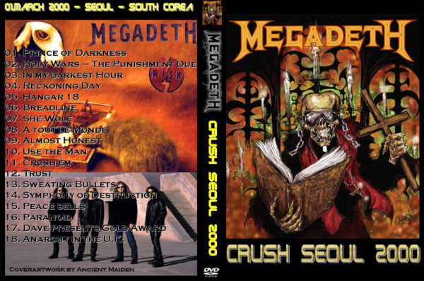 Megadeth - Live Seoul Korea 2000 DVD