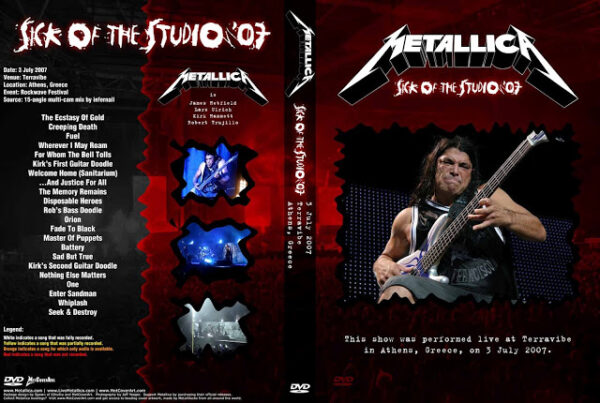 Metallica - Live Athens Greece 2007 2xDvds
