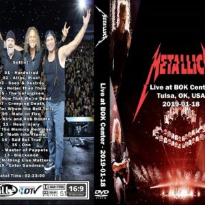 Metallica - Live BOK Center Tulsa 2019 DVD