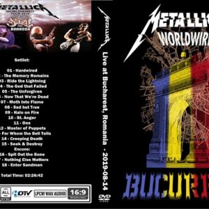 Metallica - Live Bucharest Romania 2019 DVD
