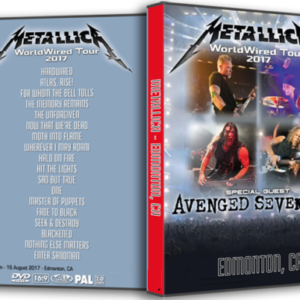 Metallica Live Edmonton Canada 2017 DVD