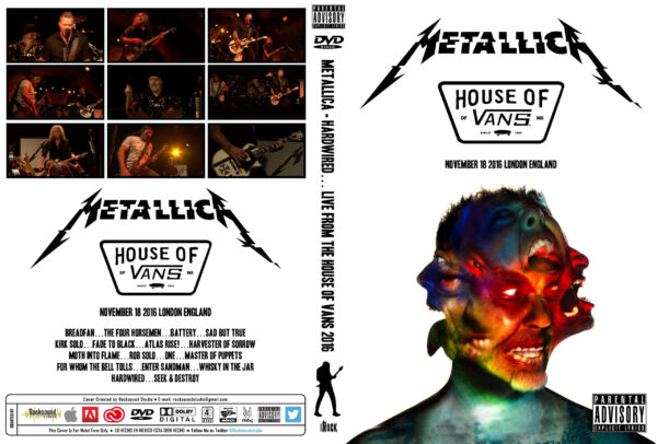 Metallica - Live at House of Vans 2016 DVD