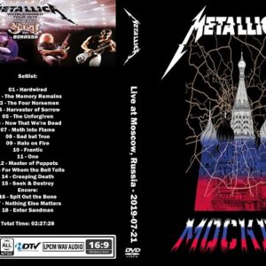 Metallica - Live Moscow Russia 2019 DVD