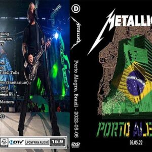 Metallica - Live Porto Alegre Brazil 2022 DVD
