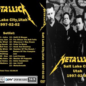 Metallica - Live Salt Lake 1997 DVD