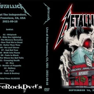 Metallica - Live San Francisco USA 2021 DVD