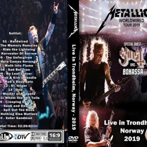 Metallica - Live Trondheim Norway 2019 DVD
