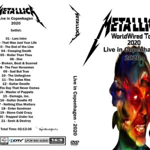 Metallica - Live in Copenhagen 2020 DVD