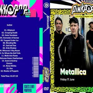 Metallica - Pinkpop Netherlands 2022 DVD