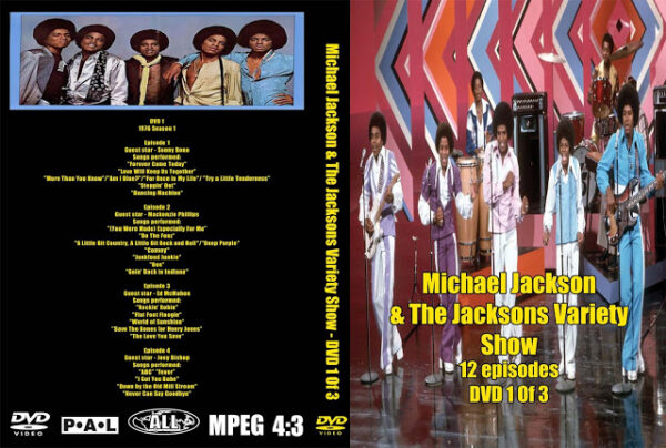 Michael Jackson  & The Jacksons - Variety Show - 3xDVDs