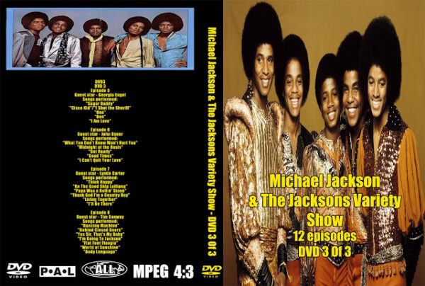 Michael Jackson  & The Jacksons - Variety Show - 3xDVDs - Image 3