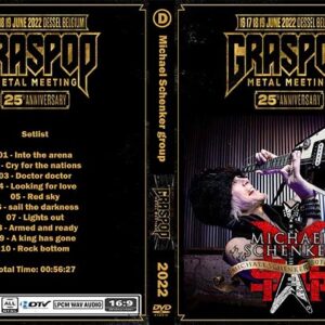 Michael Schenker - Live Graspop Belgium 2022 DVD
