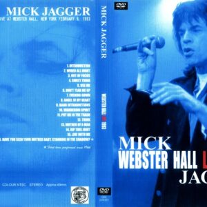 Mick Jagger - Live New York City NY 1993 DVD