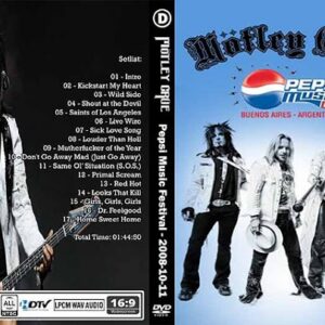 Motley Crue - Pepsi Music Festival 2008 DVD