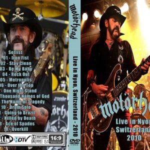 Motorhead - Live in Nyon Switzerland 2010 DVD