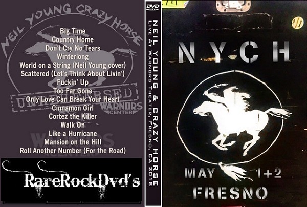 Neil Young - Crazy Horse Fresno California 2018 DVD