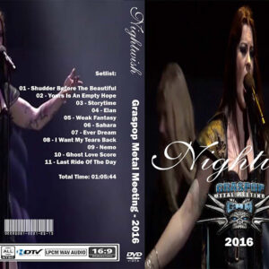 Nightwish - Live Graspop 2016 DVD