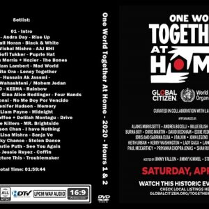 One World Together At Home 2020 DVD