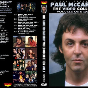 Paul McCartney - The Video Collection Vol.1 1970 - 2010 DVD