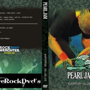 Pearl Jam - Live Werchter Belgium 2007 DVD