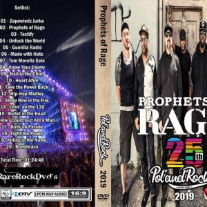 Prophets of Rage - Pol'and'Rock Fest 2019 DVD