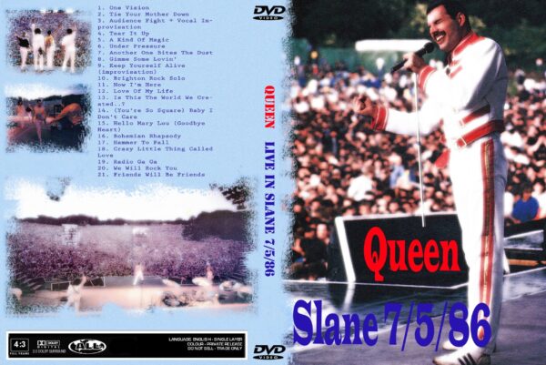 Queen - Live at Slane Castle Ireland 1986 DVD