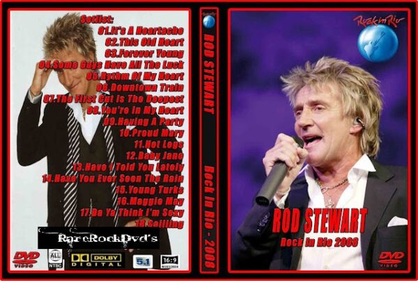 Rod Stewart - Rock In Rio Lisbon Portugal 2008 DVD