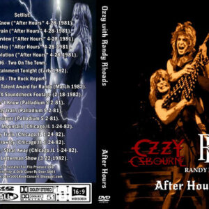Randy Rhoads - After Hours DVD