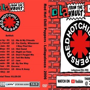 Red Hot Chili Peppers - Lollapalooza 2006 DVD