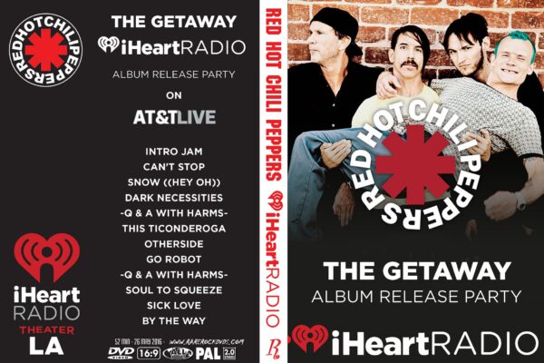 Red Hot Chili Peppers -  iHeartRadio 2016 DVD