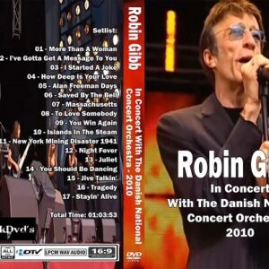 Robin Gibb - Danish National Concert Orchestra 2010 DVD