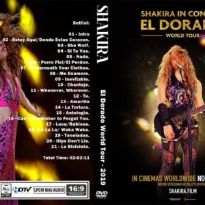 Shakira - In Concert - El Dorado World Tour 2019 DVD