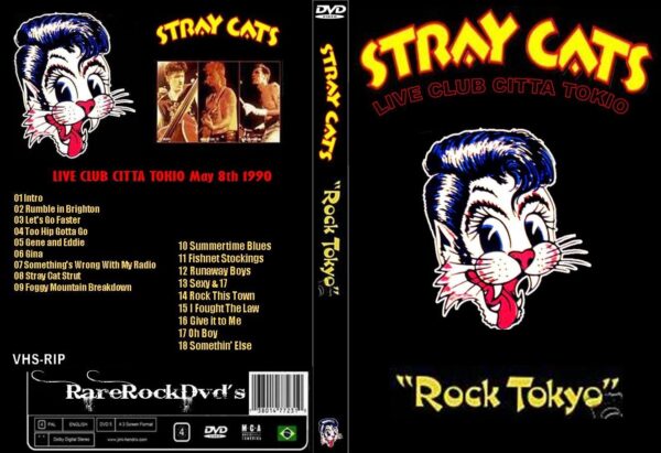 Stray Cats - Rock Tokyo Live Club Citta 1990 DVD