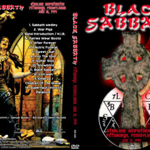 Black Sabbath - Live Pittsburgh PA 1999 DVD