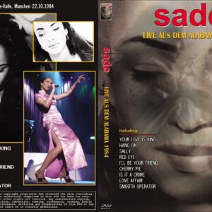 Sade - Live Munich DE 1984 DVD