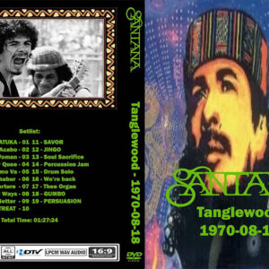Santana - Live Tanglewood 1970 DVD