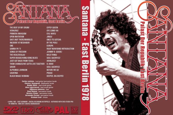 Santana - Live Berlin 1987 DVD