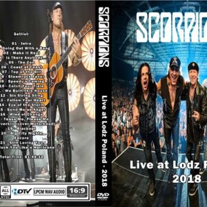Scorpions - Live Lodz Poland 2018 DVD