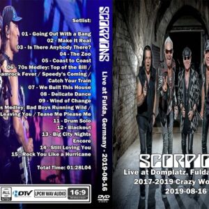 Scorpions - Live at Domplatz Germany 2017 DVD