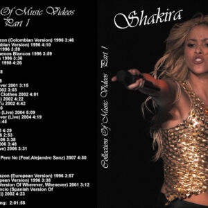 Shakira - Collection Of Music Videos - 2DVDs
