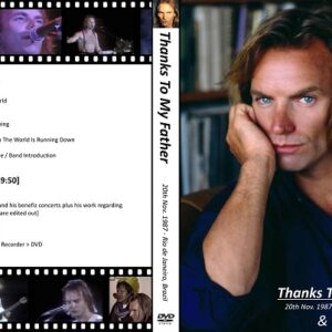 Sting - Live Rio de Janeiro 1987 DVD