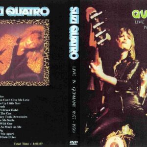 Suzi Quatro - Live in Germany 1977-78 DVD