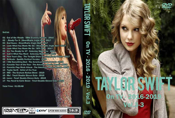 Taylor Swift - Special On TV  2016 - 2019 DVD I