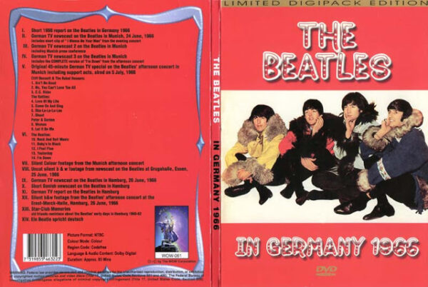 The Beatles – Die Beatles In Germany 1966 DVD