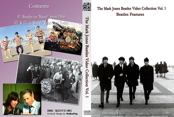 The Beatles - The Mark Jones Video Collection Vol 1 DVD