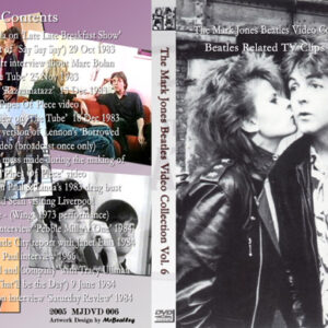 The Beatles - The Mark Jones Video Collection Vol 6 DVD