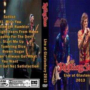 The Rolling Stones - Live Glastonbury 2013 DVD