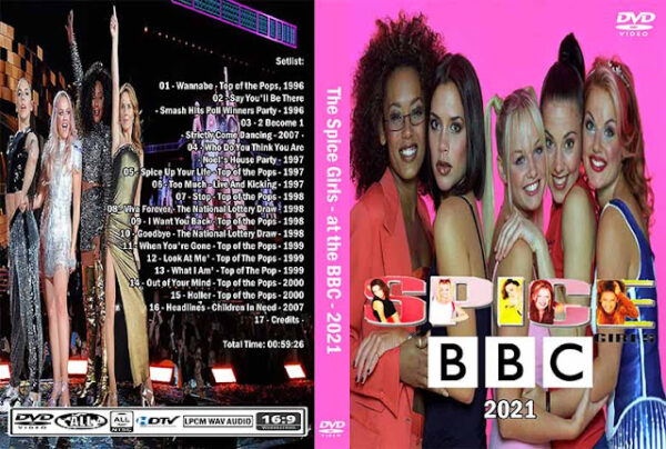 The Spice Girls - BBC 2021 - 1996-2007 DVD