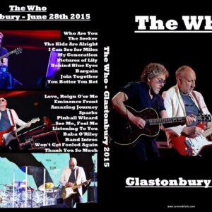 The Who - Live Glastonbury 2015 DVD