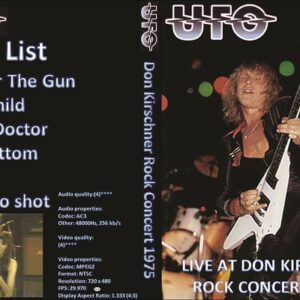 UFO - Don Kirshner Rock Concert 1975 DVD